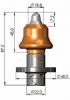 Дорожный резец Element Six RM3-22/B7 (Ø22мм) фото навигации 1